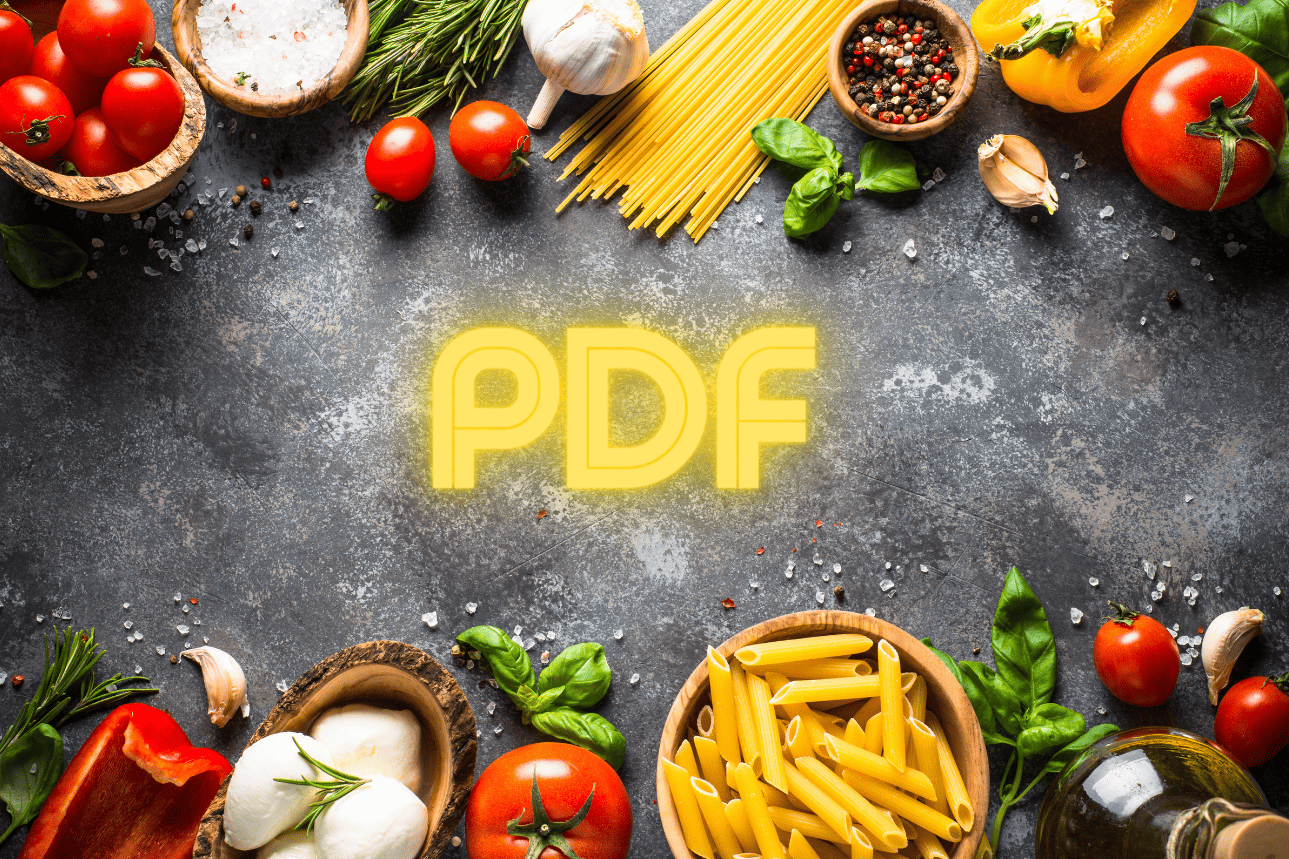 Menu 2024 PDF sfogliabile italiano