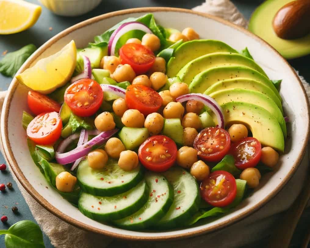 Menu plant-based Vegano